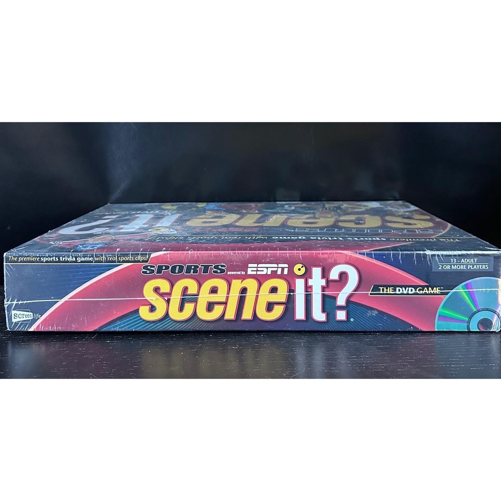 Scene It? The DVD Game SPORTS ESPN + Seinfeld Deluxe Edition Trivia Board Games